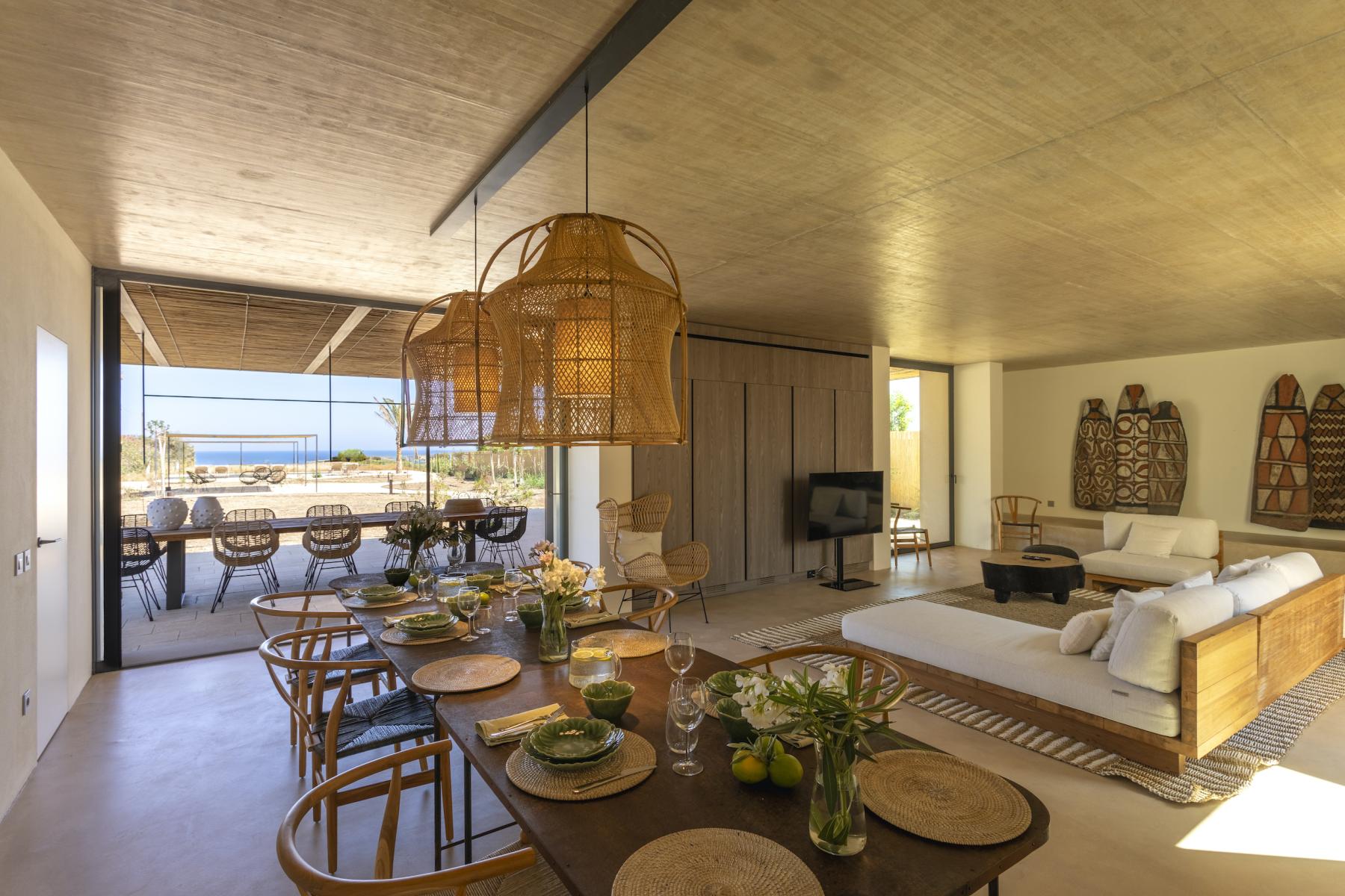 sea view luxury holiday villa with swimming pool